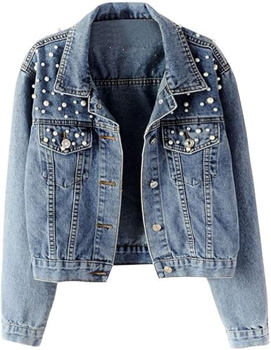ladies plus size denim jackets