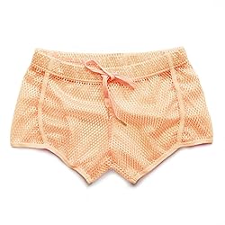 FIROTTII Mens Mesh Shorts Sexy Boxers See Through