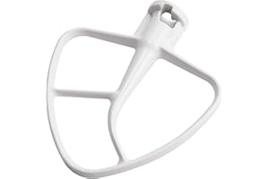 Sikawai Kitchen Mixer Aid Paddle Attachment for Stand Mixer-K45B Coated Flat Beater Perfectly Compatible for 4.5 QT Tilt-Head Stand Mixer Fit For KSM90 K45,Replaces W10672617,9708470