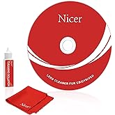 Nicer CD/VCD/DVD Player Cleaner Kit, Laser Lens Cleaning Disc,NS-2 | with Double Brush Cleaning System