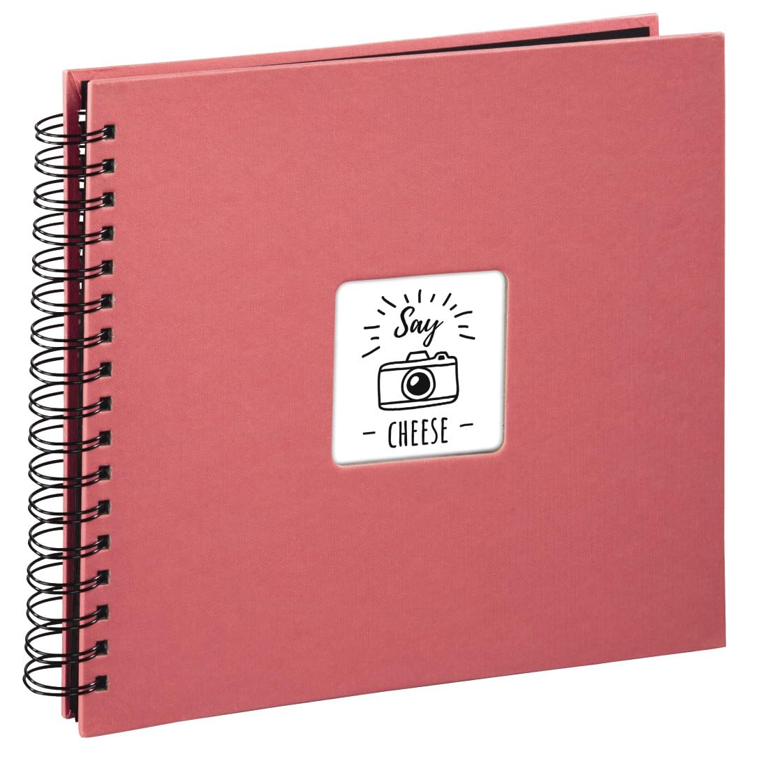 Hama 2556 Fine Art´ Spiral Album, 28 x 24 cm, 50 Black Pages | Flamingo