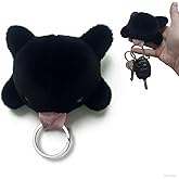 Agromusk Cute Frog Keychain,Kawaii Frog Plush Keychain,Green Frog Purse Bag Charms Funny Frog Decor Car Keys Gifts