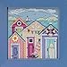 Cabana Beach Beaded Counted Cross Stitch Kit Mill Hill 2018 Buttons Beads Spring MH141815
