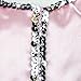 Sophia's Dress-Up Pretend Complete Princess Dress & Matching Crown Costume Set with Beaded & Sparkly Silver Details for 15” Baby Dolls, Hot Pink