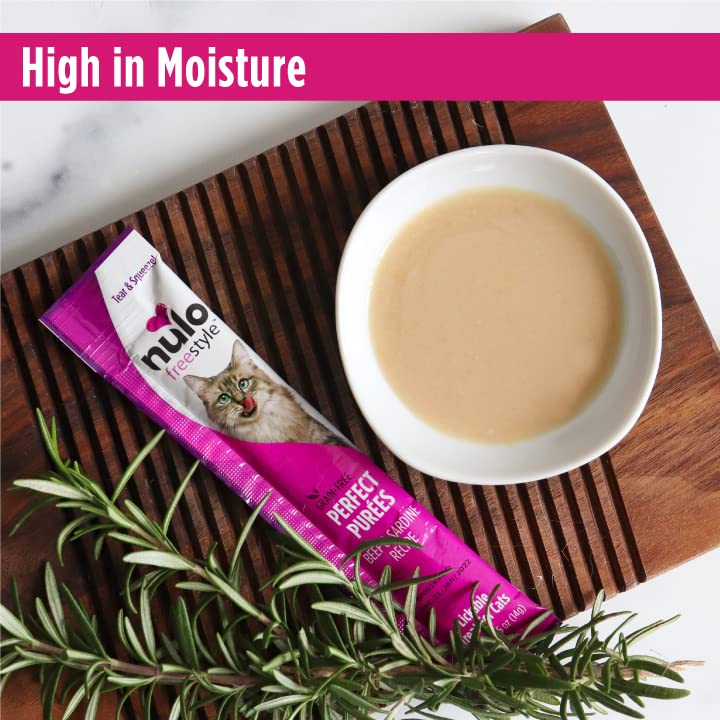 Nulo Freestyle GrainFree Perfect Purees Premium Wet Cat Treats
