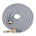 Expandable Hose 50 ft Expanding Water Hose Heavy Duty Latex Solid ON/OFF Brass Valve Connector Includes: FREE Metal Wall Hanger - Jet Brass Nozzle - Storage Bag and Washers 50ft Expandable Garden Hose