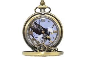 SplendidGifts Eagle Pocket Watch P-302