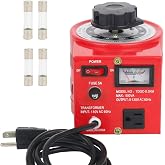 YaeCCC Variac, 500VA Variable Voltage Transformer,AC Auto Transformer | 5Amp Variac Transformer,110V Input 0-130V Output,Ideal for Household Industrial and Lab Voltage Testing
