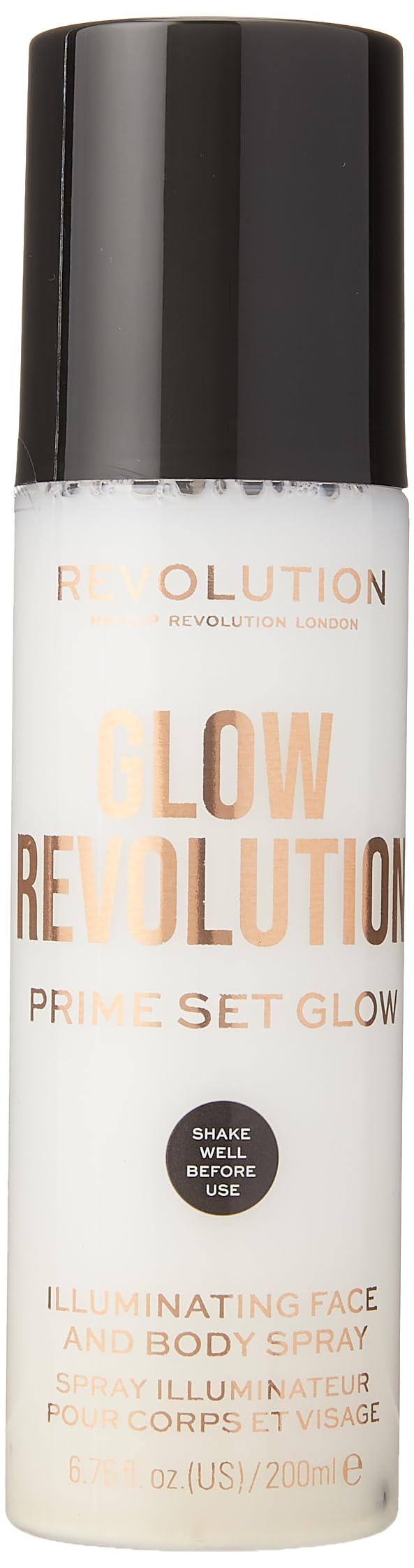 Makeup Revolution, Glow Revolution, Highlighter, Eternal Gold, 200ml