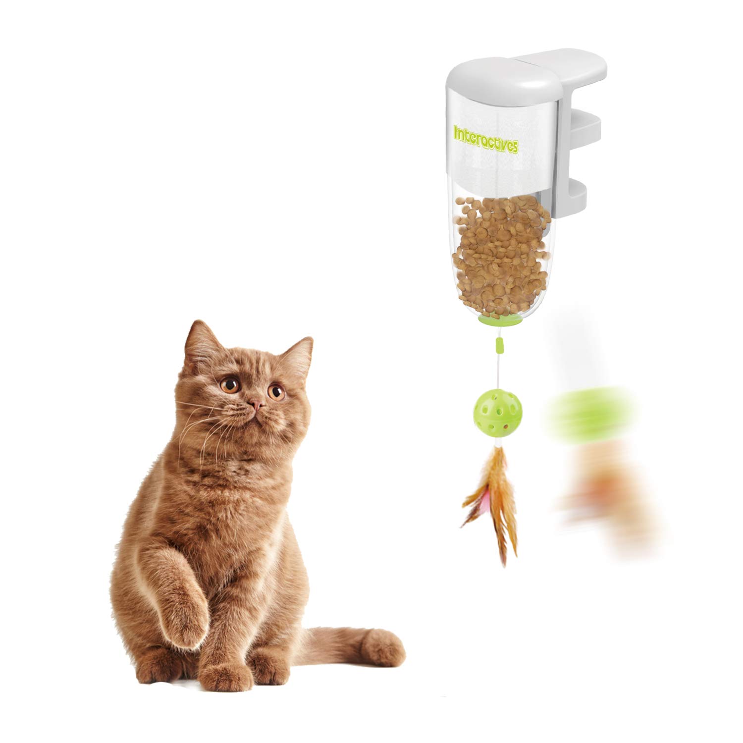 interactive cat treat toys