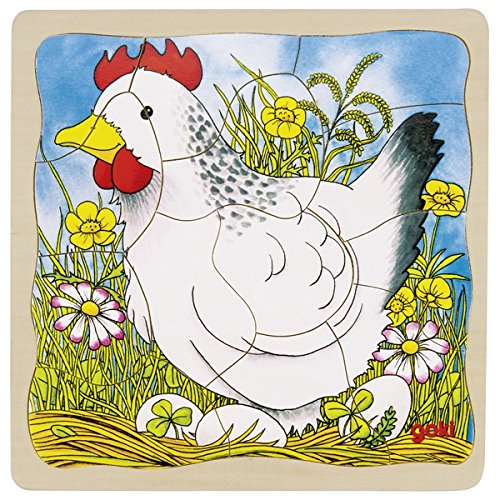 Goki Layers The Chicken Puzzle (44 Piece)