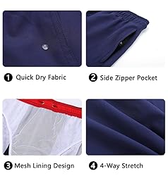 yuyangdpb Men's Swim Trunks Short Quick Dry Beach