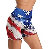 Yoga Shorts High Waisted Tummy Control Biker Shorts for Womens Athletic Running Workout Gym Tennis Shorts