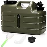 Dicunoy Water Container with Spigot, 3 Gallon Water Jug, Camping Water Storage Container, BPA Free Portable Thick Water Dispe