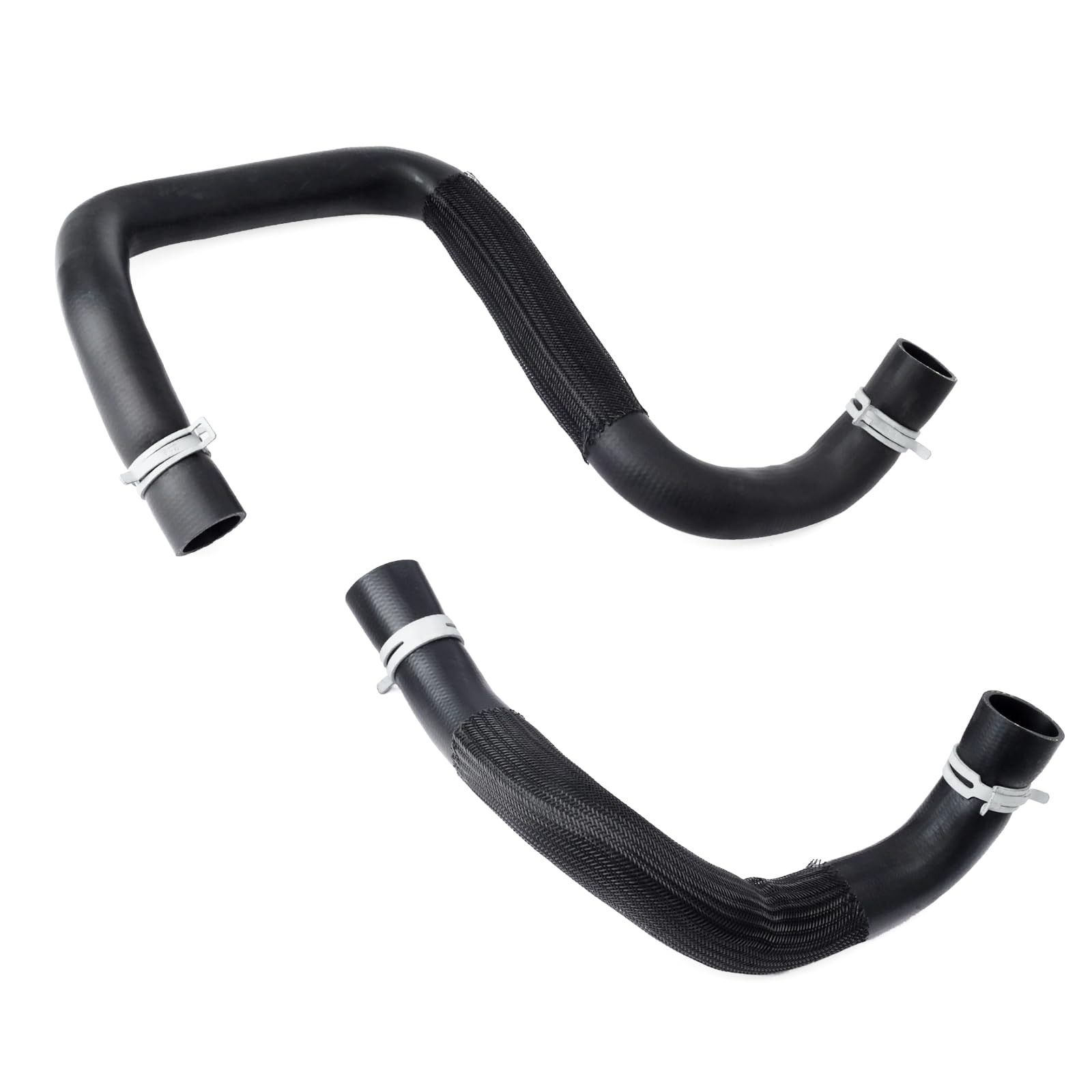 Photo 1 of Lisnhlin 55111395AE 55111394AC Radiator Coolant Hose Replacement for Jeep Wrangler 2012-2017 for Wrangler JK 2018 Upper and Lower Cooling Outlet Pipe