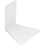 Umbra Conceal Floating Bookshelf, Small, White