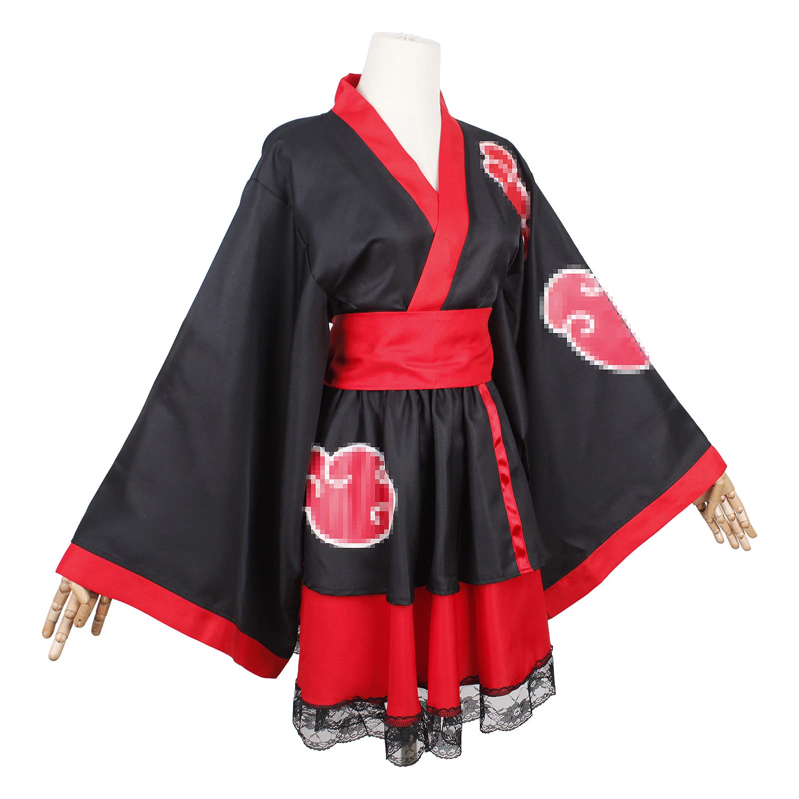 Mua CMEGEOME Anime Ninja Kimono Dress Halloween Cosplay Outfit Costume ...