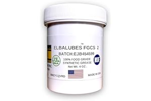 ELBA 4oz Food Grade Grease for Kitchen Stand Mixers. Fully Synthetic, NSF Registered as H-1. NLGI 2.Compare to: Kitchen Aid and Impresa Grease. Made in USA