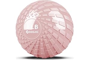 GOOGIC Slam Ball 8 lbs Medicine Ball Weighted Balls for Exercise and Workout, Strength, Cardio, Cross-Training and Core Workouts