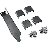 3 Slots Fans Mount Rack PCI Slot Bracket for Video Card DIY Support 8cm 9cm 12cm Fan Computer Radiator Holder