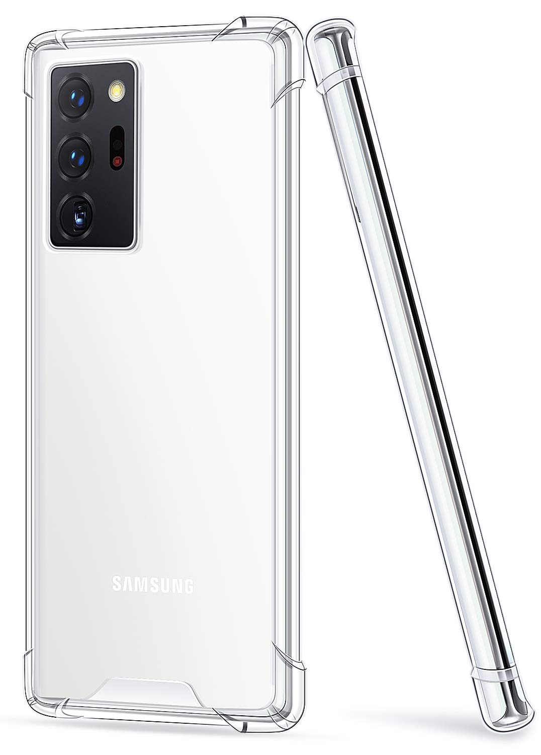 White Clear Protective Cover Note 20 For Samsung Galaxy Note20