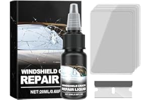 Eadwe Upgrade Windshield Crack Repair Kit, 2024 New Windshield Crack Repair Fluid Window Automotive Windscreen Tool, Car Glass Repair Glue Scratch Chip Cracks Repair Kit (1 Set)