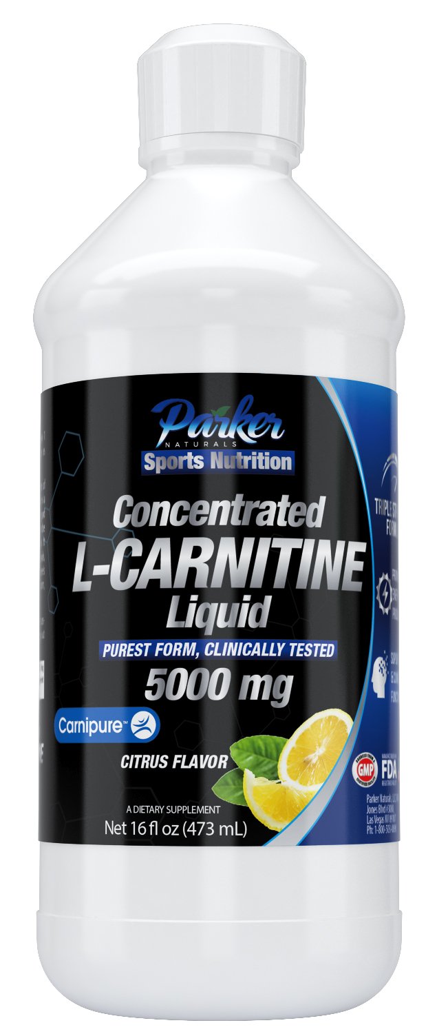 TOP Rated LCarnitine 5000 Mg Dietary Supplement Liquid Strongest on
