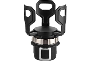 AUTOUTLET Upgraded Adjustable Car Cup Holder Expander Adapter & Base, Compatible with YETI 14/20/30/46oz, Hydro Flasks 32/40o