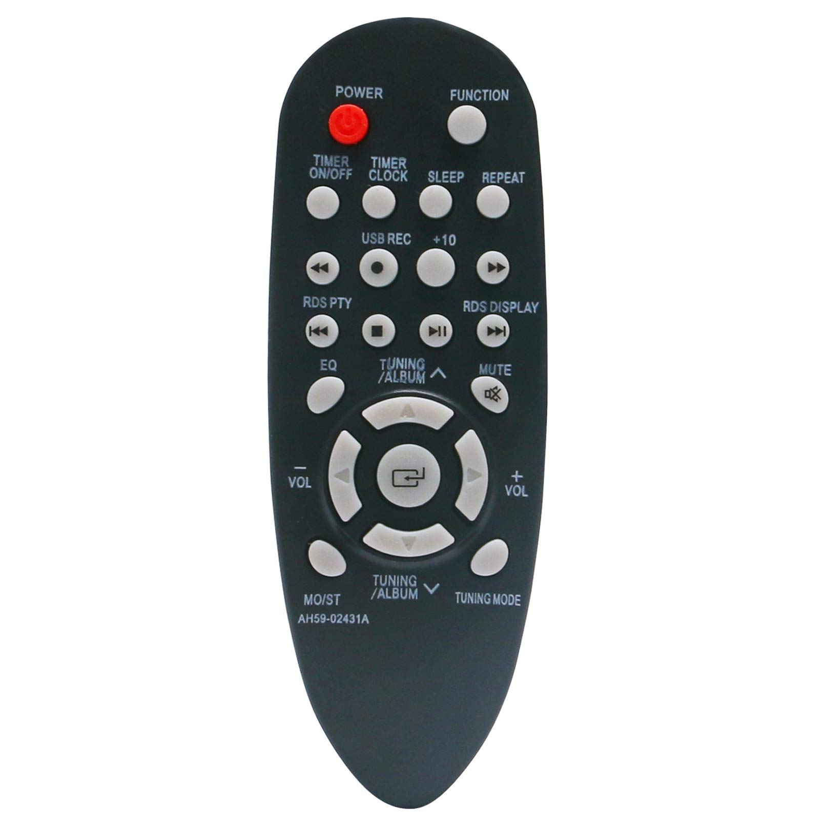 ALLIMITY AH59-02431A Remote Control Replace for Samsung Audio System MM-E320 MM-E330 MM-J320 MM-J330