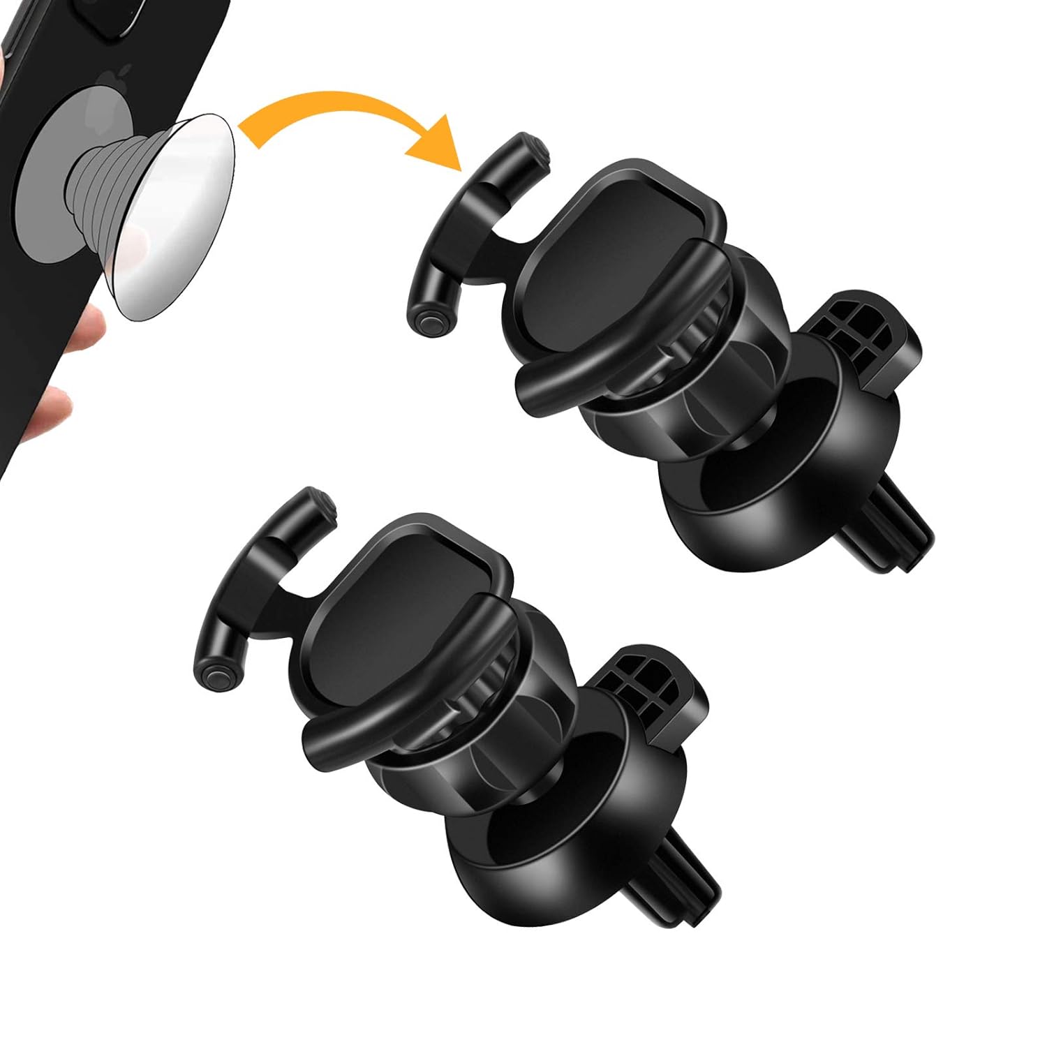 Compatible with Pop Socket Car Mount Car Universal Phone Mount Phone