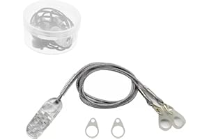 XUANZHI Hearing Aid Clips with Lanyards, Anti-Lost Lanyard Protector Safety Holder with Loops and Clip for Seniors Adults