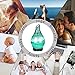COOSA 100ml Glass Marble Pattern Essential Oils with 4 Time Setting Colorful Light Aroma Diffuser Cool Mist Humidifier for Home and Office (Multicolor-6)