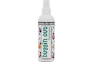 buggin out Detangler Spray | No More Lice | No More Tangles | Safe For Kids | Use Daily | 8oz