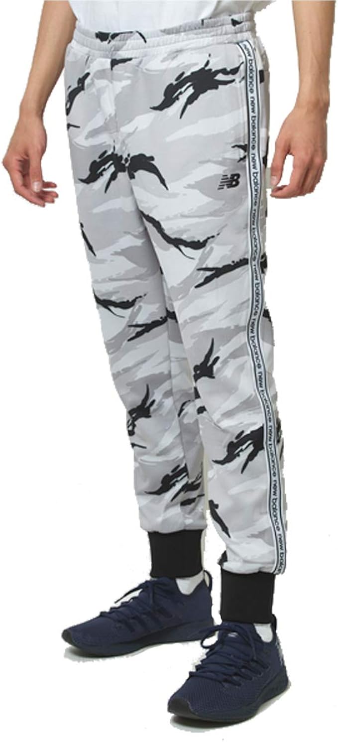 Amazon New Balance ニューバランス メンズ Nbt C ウォームアップ リニアライン トラックパンツ グレーマルチ Jmpp9261 Gml L フィットネス トレーニング ロングパンツ 通販