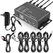 Infrared Repeater System IR Repeater Kit Control Up To 10 Devices Hidden IR System Infrared Remote Control Extender Kit
