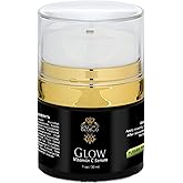 826 & Co. GLOW Brightening Firming Vitamin C Serum with 8% Vitamin C, Niacinamide & N-Acetyl Glucosamine, Daily Face & Neck Gel for Discoloration, Uneven Tone, Fine Lines & Distressed Skin. 1oz