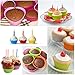 sirikonkappuke-kiraina-ke-ki Mold – lunaoo 24 Nonstick Baking Muffin Cups Heat Resistant Reusable – Make Nice and Cute Cupcakes For Party – BPA Free, FDA Approved