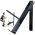 FitForge Belt Squat Attachment for Rack and Squat Belt - Space Saving Power Rack Squat Stand Attachment - Power Cage Squat Rack Add On for Home Gym, Compatible with All Hole Plates