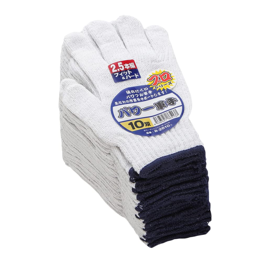 コーコス B-2510 2.5本編み 10P サラシ Free Sizeの商品画像