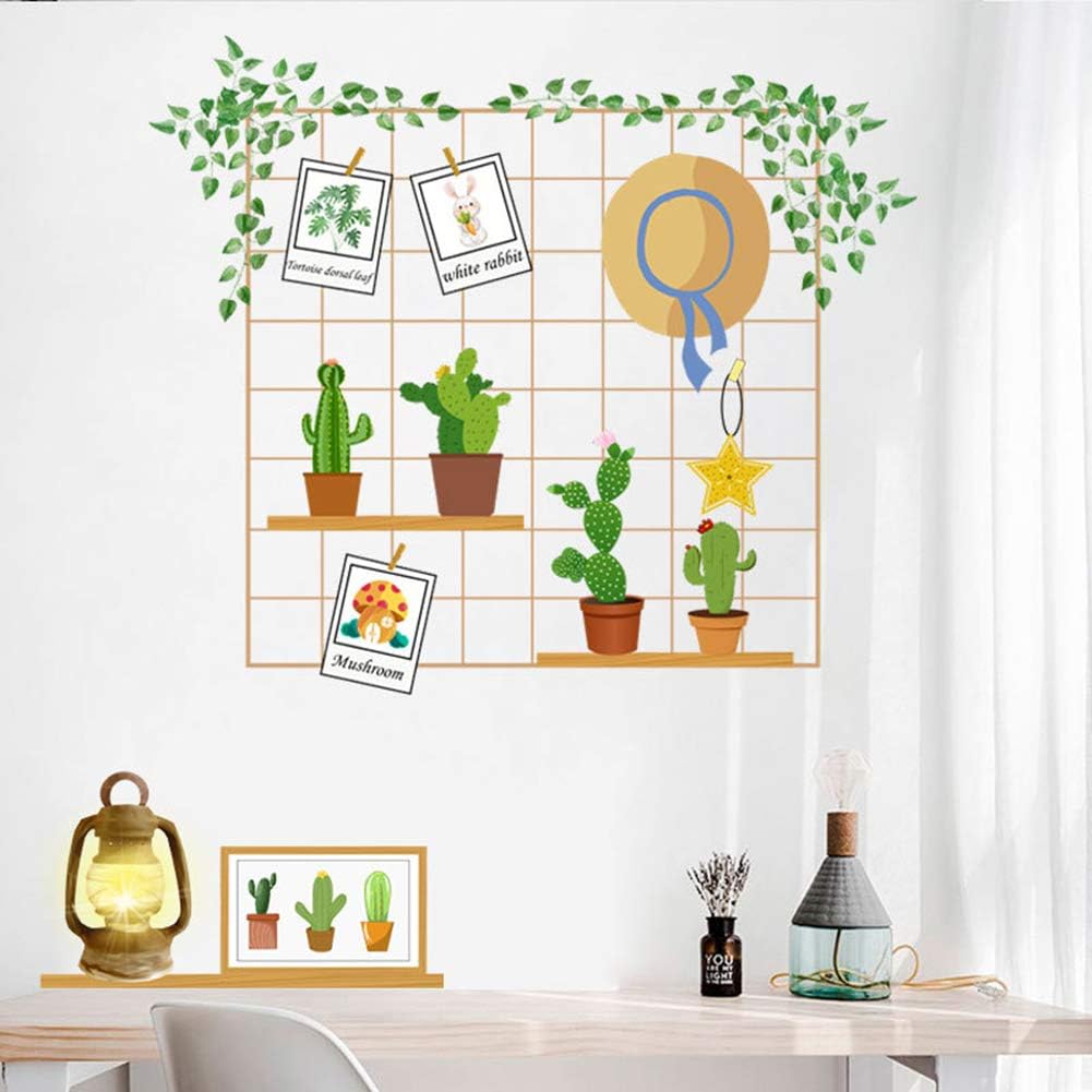 Flower Butterfly Birdcage Wall Decals DIY Mural Wall Stickers for Living Room Kids Bedroom TV Background Sofa Wedding Home Decor (Colorful Flowers)