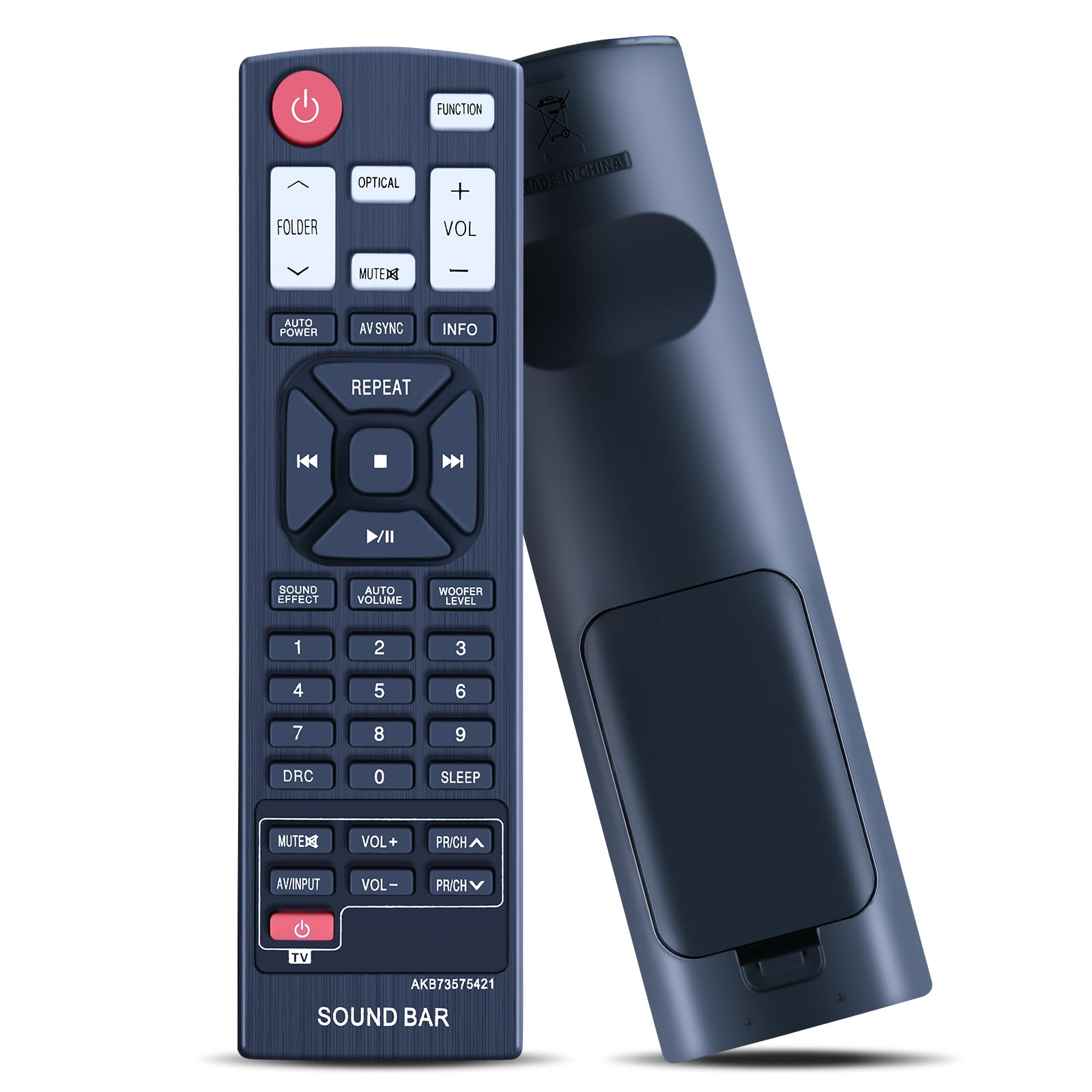 AKB73575421 Remote Control for LG Sound Bar, Compatible with NB2520A NB3520A NB2430A NB2530A NB3530A NB3531A NB4530A