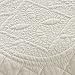 Calla Angel Saint Ivory Luxury Pure Cotton Quilt, King, Ivory