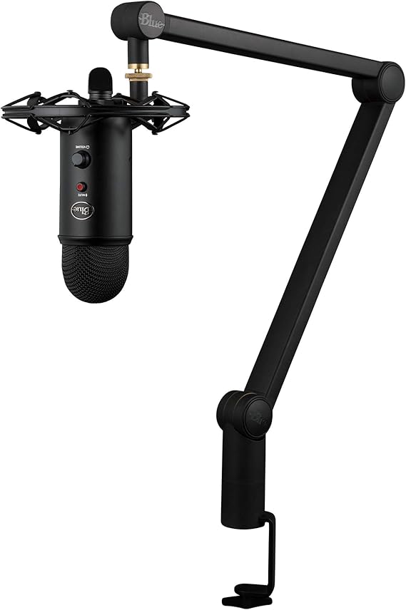 Blue Yeticaster Professional Broadcast Bundle with Yeti USB Microphone