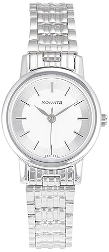 Analog White Dial Womens Watch -NJ8976SM01W