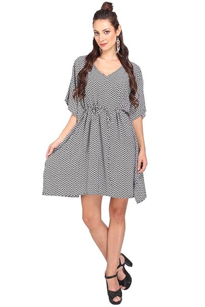 Miss Lavish Womens Kaftan Tunic Kimono Dress Summer Evening Plus Size Beach Cover Up 10 24