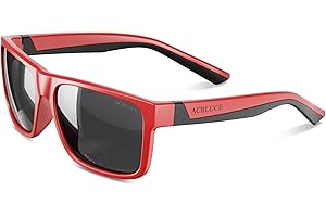 ACBLUCE Kids Polarized Sunglasses Sport TPEE Unbreakable Frame with Adjustable Strap for Boys Girls Age 6-12