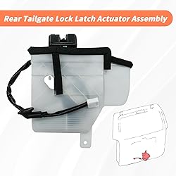 Blycorul Rear Tailgate Lock Latch Actuator Assembly