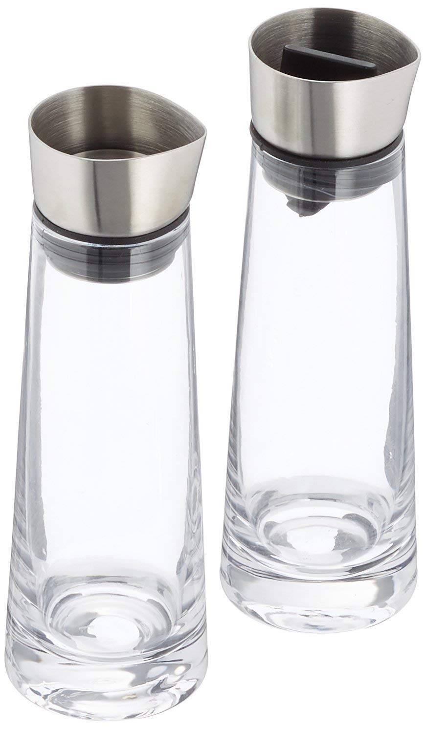 blomus Stainless Steel/Acrylic Macchiato Sugar and Creamer Set