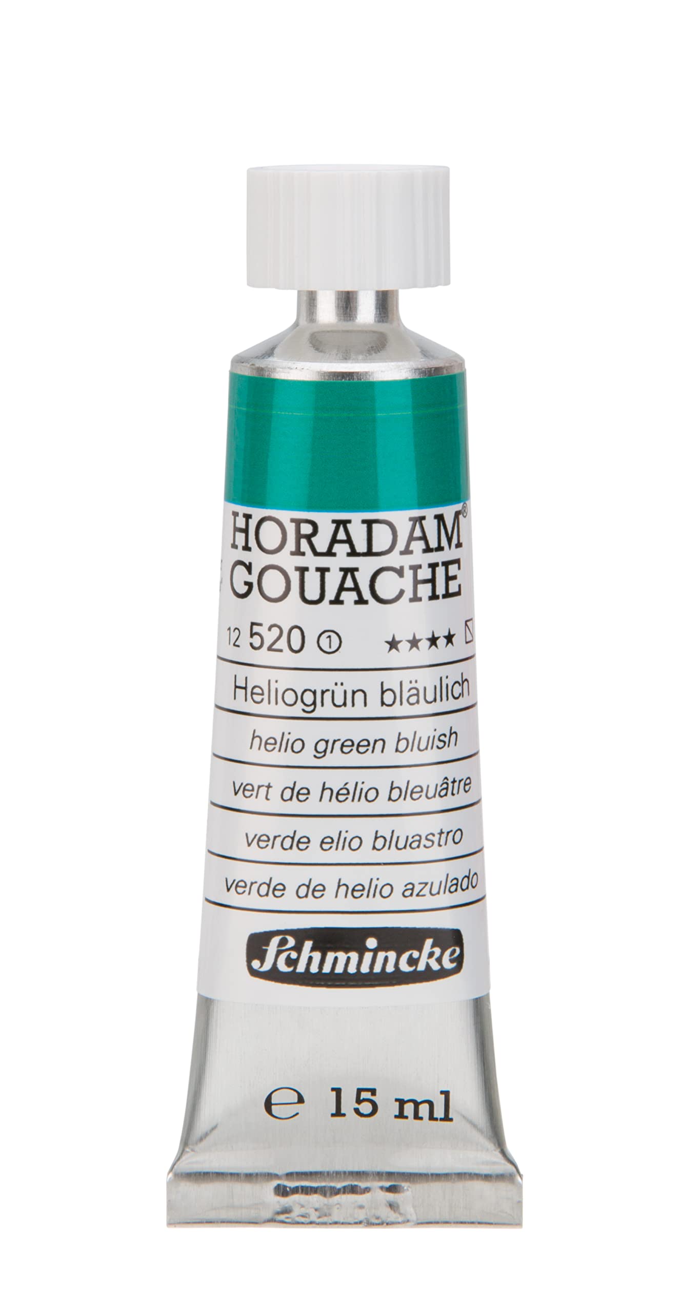 Schmincke horadam gouache 15ml series 1 helio green bluish