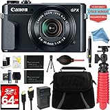 Canon PowerShot G7 X Mark II 20.1MP 4.2x Optical Zoom Digital Camera + Two-Pack NB-13L Spare Batteries + DigitalAndMore Free Accessory Bundle (Exclusive Cyber Monday Deal)